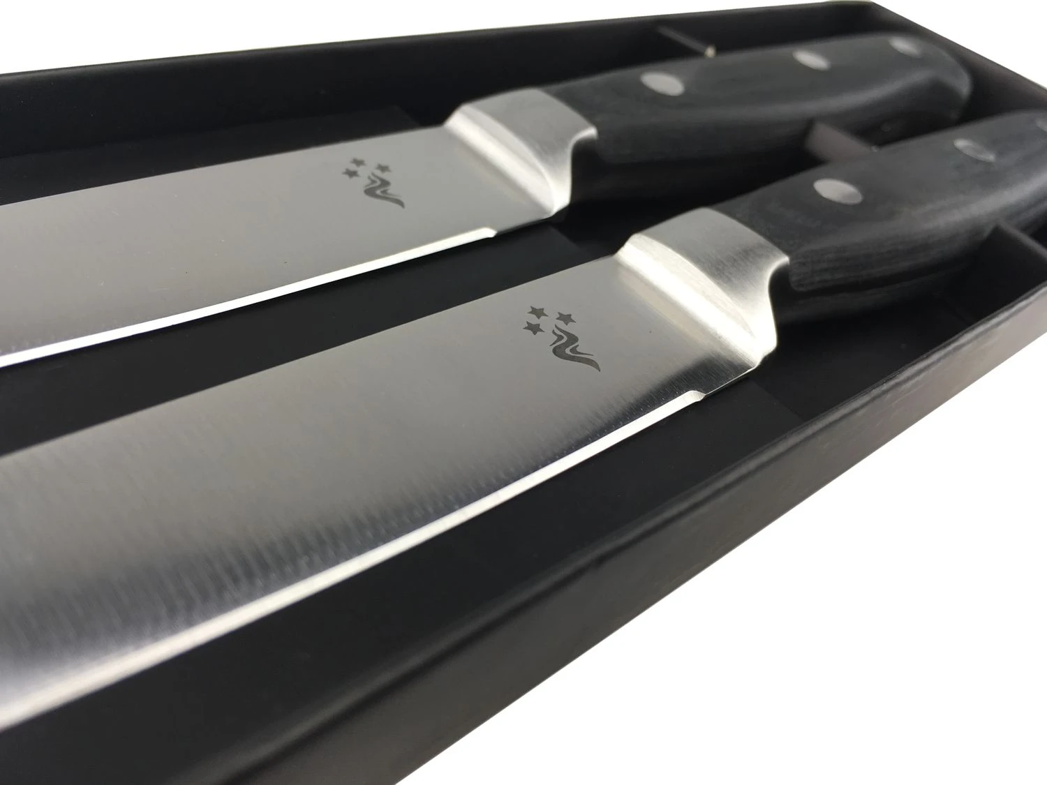 Grillfürst Steakmesser Mit Wellenschliff 2er Set 3 Grillfürst Steakmesser Mit Wellenschliff 2er Set – Bild 3