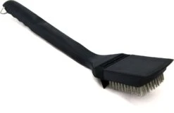 Broil King Holz Grillbürste 47cm Mit Edelstahlborsten + Spritzschutz 6 Broil King Holz Grillbürste 47cm Mit Edelstahlborsten + Spritzschutz -Flammengrill 17025 Broil King Holz Grillbuerste 65225 4