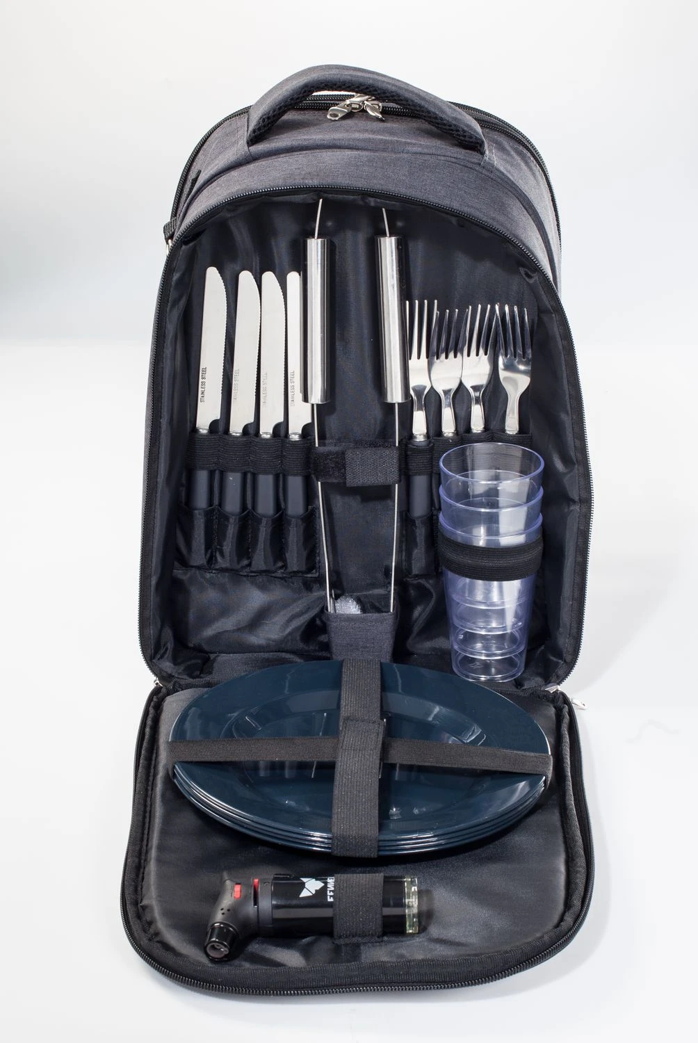 Fennek Rucksack Mit Besteck Und Zubehör (ohne Grill) 1 Fennek Rucksack Mit Besteck Und Zubehör (ohne Grill)