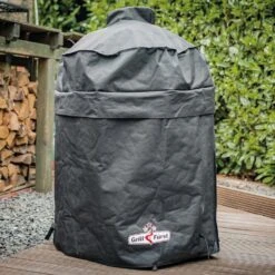 Grillfürst Abdeckhaube / Schutzhülle Kugelgrill 57cm Passend Für Weber Master Touch, Weber Original, Napoleon, Outdoorchef -Flammengrill 18 017 Grillfuerst Abdeckhaube HL Mood 06