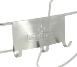 Grillfürst Deckelhalter Und Besteckhalter Kombination Für Kugelgrills -Flammengrill 18 106 Deckelheber detail