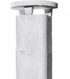 Buschbeck Gartenkamin Venezia Weiß Mit Kupferblende -Flammengrill 1803 Buschbeck Grillkamin Venezia Abzug