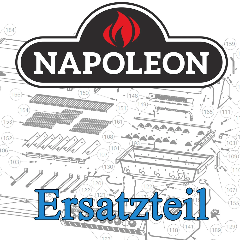 Napoleon Ersatzteil: Edelstahlrost Für Sizzle Zone LE3 / LEX485 / P500 / PRO500 / PRO665 1 Napoleon Ersatzteil: Edelstahlrost Für Sizzle Zone LE3 / LEX485 / P500 / PRO500 / PRO665