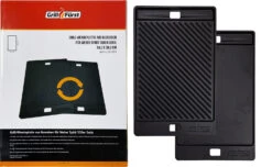 Grillfürst Grillplatte Gusseisen Für Weber Spirit 300 44,2 X 30,7 Cm