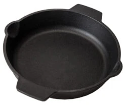 Grillfürst Gusseisenpfanne Mit 2 Griffen Ø 25 Cm - X-DEAL Inkl. Hähnchenbräter / Hähnchenhalter Gusseisen