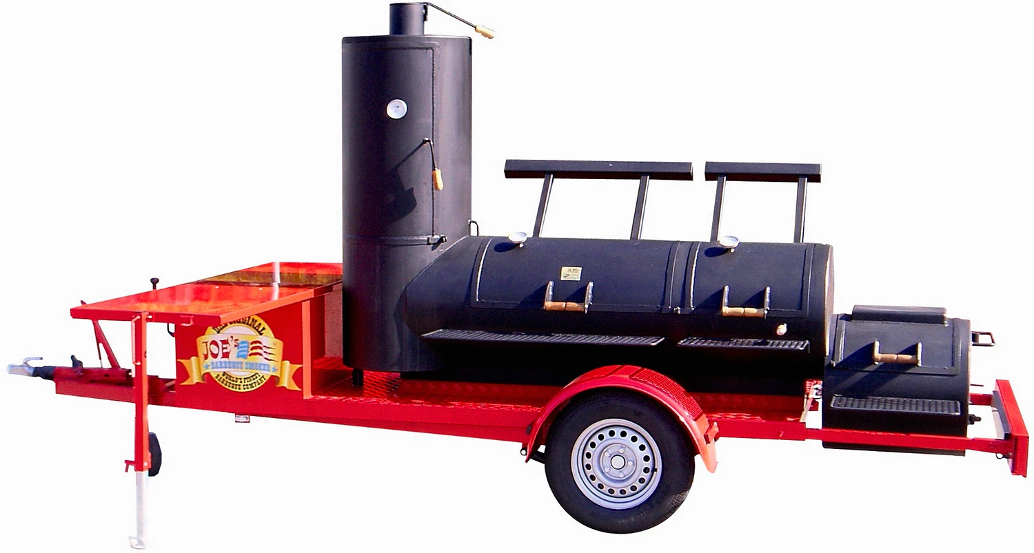 JOE´s Barbeque JOE´s 24" Extended Catering Smoker Trailer 1 JOE´s Barbeque JOE´s 24" Extended Catering Smoker Trailer