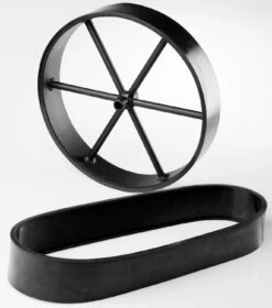 JOE´s Barbeque Gummilauffläche Für 16" Räder, Breite 7 Cm - 2 Stück