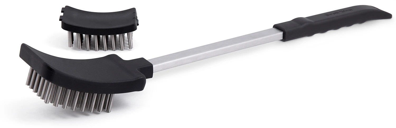 Broil King Spiralfeder Grillbürste 47cm Mit Ersatzkopf 1 Broil King Spiralfeder Grillbürste 47cm Mit Ersatzkopf
