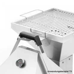 Thüros Halter BBQ-Haube Für T3 Und Toronto (Grillfläche 42x42 Cm)