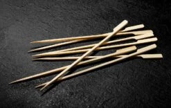 Thüros PRO1 - Teriyaki Spießaufsatz Mit 150 Bambusspießen -Flammengrill 20991 thueros teryaki holzspiesse