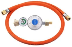 CADAC Universal-Druckregler 50 Mbar Mit Gasschlauch Und Manometer