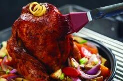 Broil King Hähnchenbräter Mit Aromapfanne -Flammengrill 6709 Broil King Haehnchenbraeter 69824