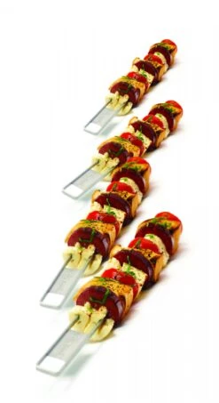 Broil King Edelstahl Grillspieße Doppelspieße 35,5 Cm - 4 Stück -Flammengrill 6741 Broil King Doppelspiesse 64045