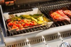 Napoleon PRO Gemüse Grillkorb Edelstahl -Flammengrill 70023 Napoleon PRO Edelstahl Gemuesekorb