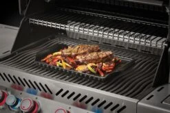 Napoleon Keramische Grillplatte 43 X 25 Cm Mit Geflügelaufsatz -Flammengrill 70150 Napoleon keramik platte gefluegelaufsatz