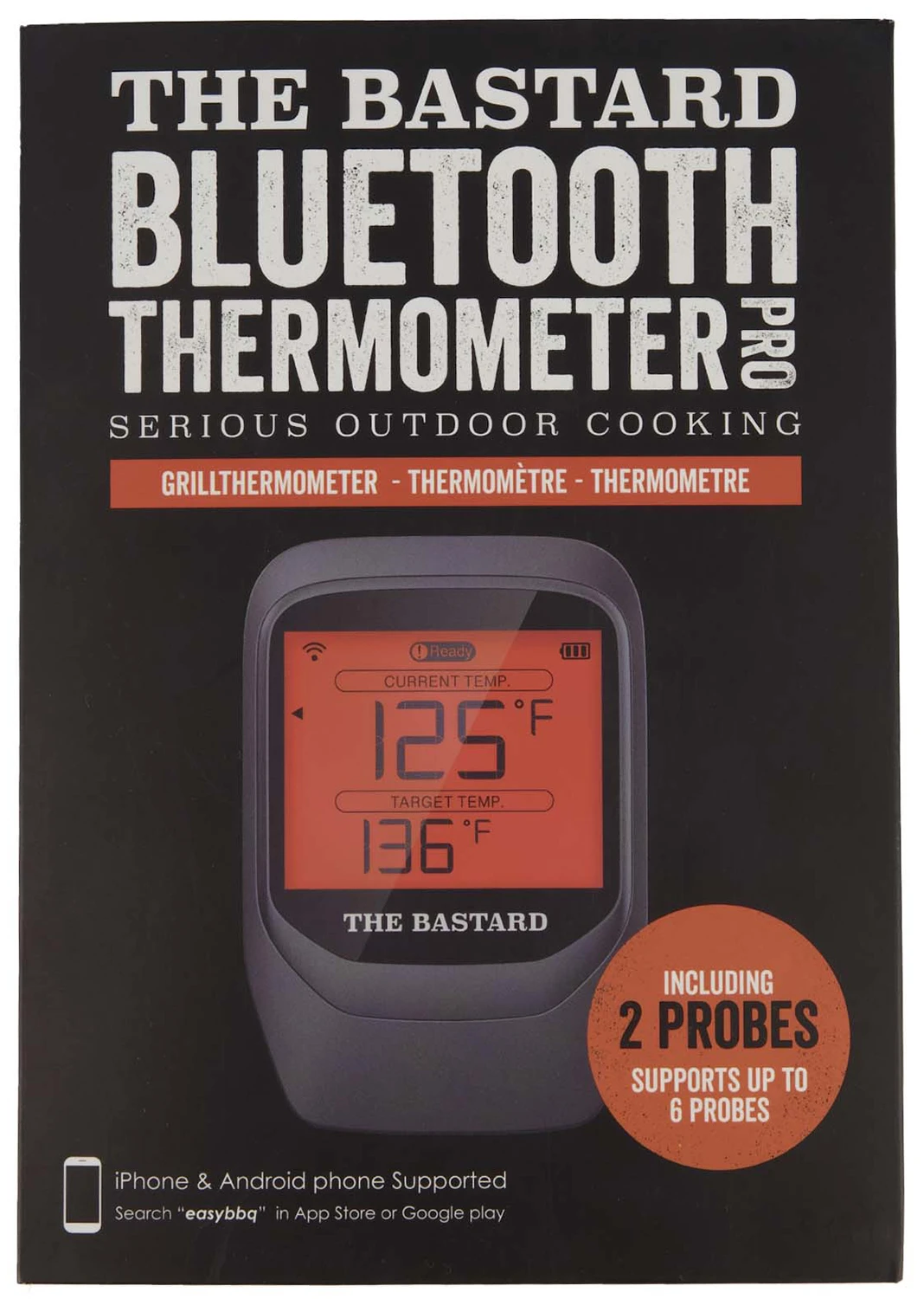 The Bastard Bluetooth Grillthermometer Professional 1 The Bastard Bluetooth Grillthermometer Professional
