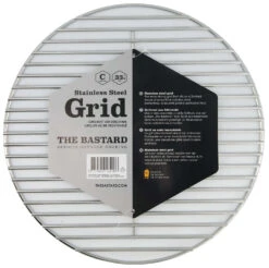 The Bastard Edelstahl Grillrost Compact Ø 34 Cm