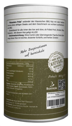 Borniak Gewürzmischung Pitmaster Pride