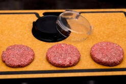 Broil King Burgerpresse Deluxe 9 Broil King Burgerpresse Deluxe -Flammengrill Broil King Deluxe Burgerpresse Patties pressen 62475