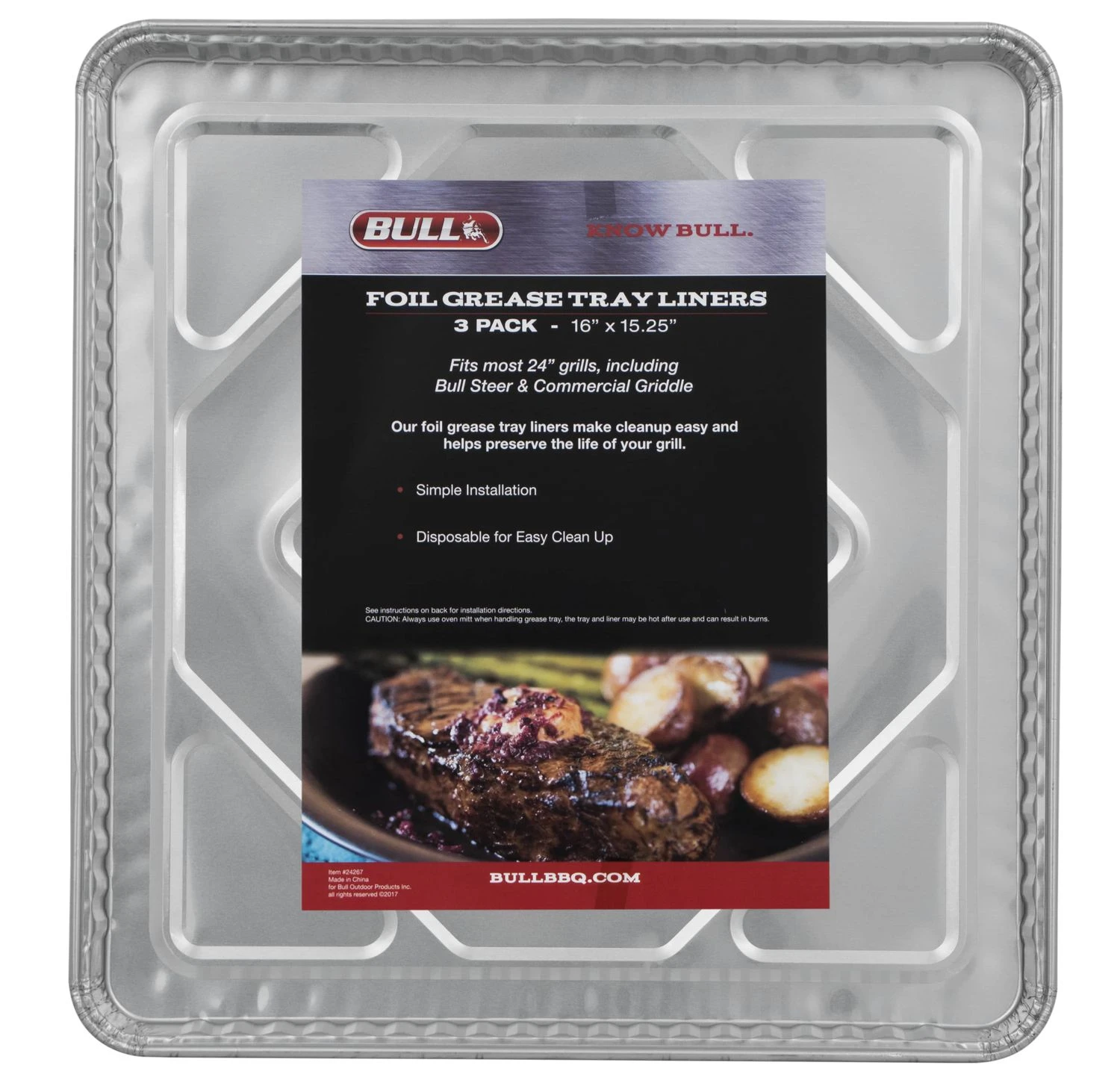 BULL Fettauffangschale Für Fettwanne, 3er Set Für Steer Und Plancha, 60 Cm 1 BULL Fettauffangschale Für Fettwanne, 3er Set Für Steer Und Plancha, 60 Cm