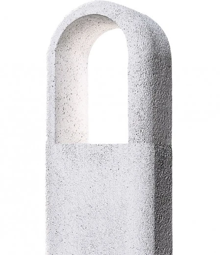 Buschbeck Gartenkamin Palma Weiß-rot 3 Buschbeck Gartenkamin Palma Weiß-rot – Bild 3