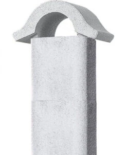 Buschbeck Gartenkamin Athen Weiß-terra -Flammengrill Buschbeck Grillkamin Athen Abzug