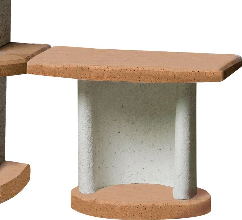 Buschbeck Gartenkamin Carmen Mit Tisch Grau-terra 3 Buschbeck Gartenkamin Carmen Mit Tisch Grau-terra – Bild 3