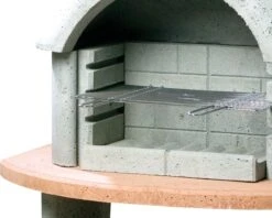 Buschbeck Gartenkamin Cortina Grau-terra