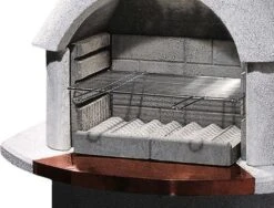 Buschbeck Gartenkamin Madeira Weiß Mit Kupferblende