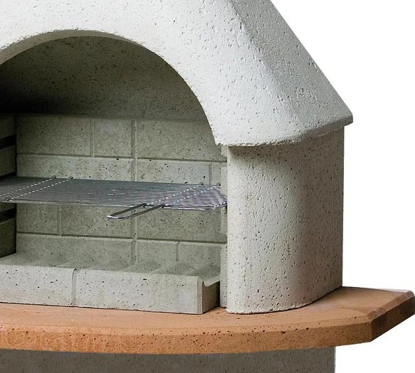 Buschbeck Gartenkamin Carmen Mit Tisch Grau-terra 1 Buschbeck Gartenkamin Carmen Mit Tisch Grau-terra