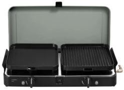 CADAC Camping Gaskocher 2-Cook 3 Pro Deluxe / 50mbar - Modell 2023 -Flammengrill Cadac 2 Cook 3 Campingkocher Pro Deluxe Grillplatten