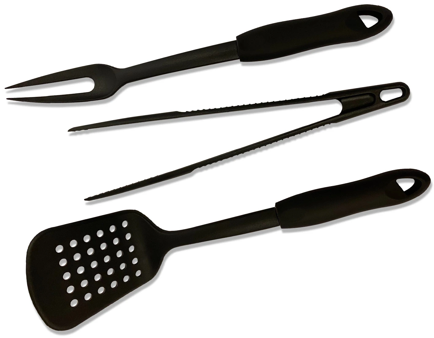 CADAC BBQ Grillbesteck Set Mit Grillwender, Grillzange Und Fleischgabel 1 CADAC BBQ Grillbesteck Set Mit Grillwender, Grillzange Und Fleischgabel
