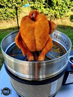 Cobb Garraumerweiterung Mit Hähnchenhalter Für Cobb Premier+/AIR/Gas 8 Cobb Garraumerweiterung Mit Hähnchenhalter Für Cobb Premier+/AIR/Gas -Flammengrill Chicken holder live picture 2