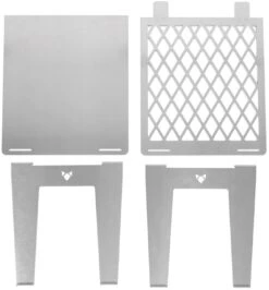 Fennek 4Fire - Mobiler 2-Zonen Grillrost -Flammengrill Fennek 4Fire Grillrost Bauteile