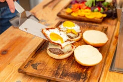 Fennek Burger Wender / Spatel Edelstahl 5 Fennek Burger Wender / Spatel Edelstahl -Flammengrill Fennek Burger Wender Burger belegen