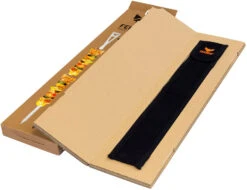 Fennek Grillspieße Lang 6er Set -Flammengrill Fennek Grillspiesse lang Aufbewahrungstasche