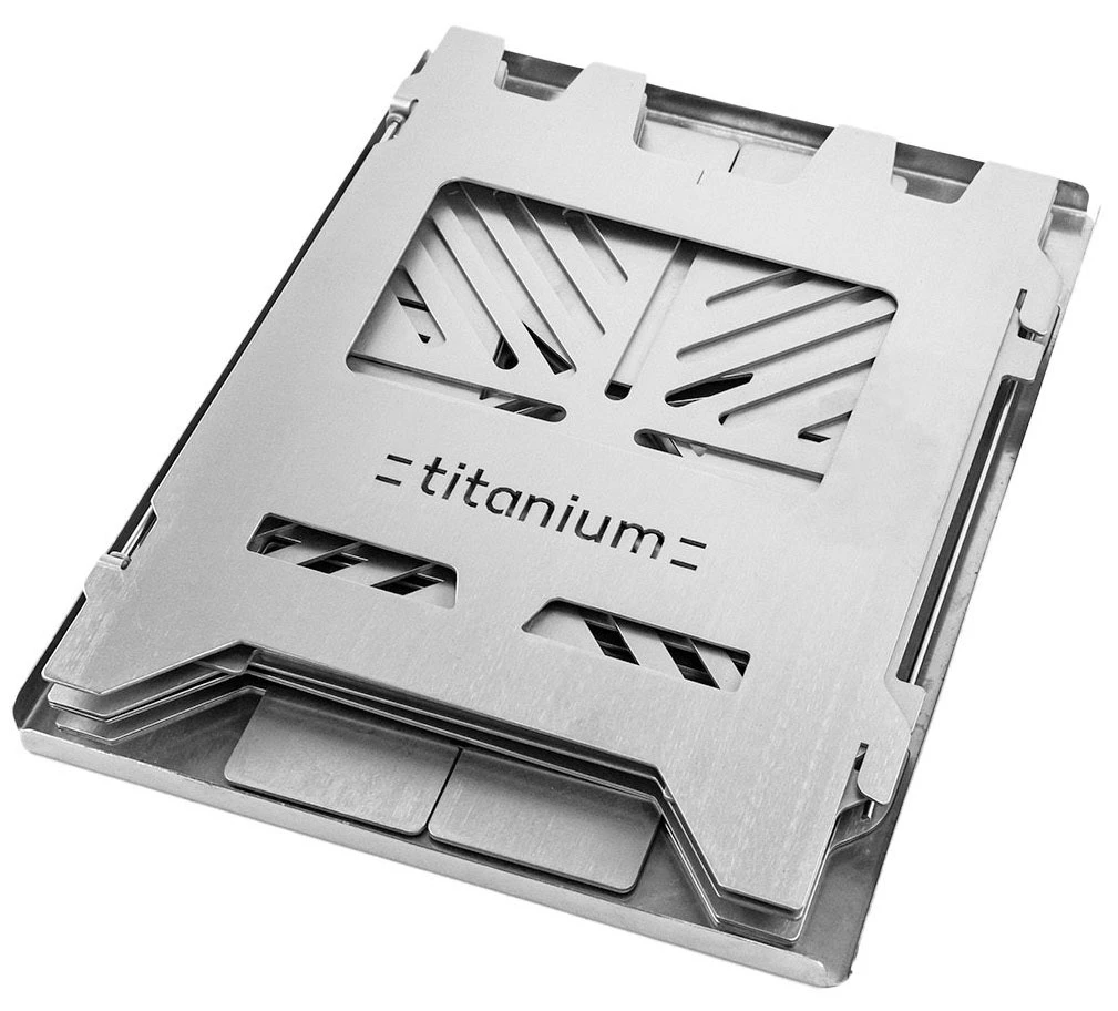 Fennek Hobo Kocher Premium Zum Klappen / Titan Mit Tasche Und Aschewanne 3 Fennek Hobo Kocher Premium Zum Klappen / Titan Mit Tasche Und Aschewanne – Bild 3