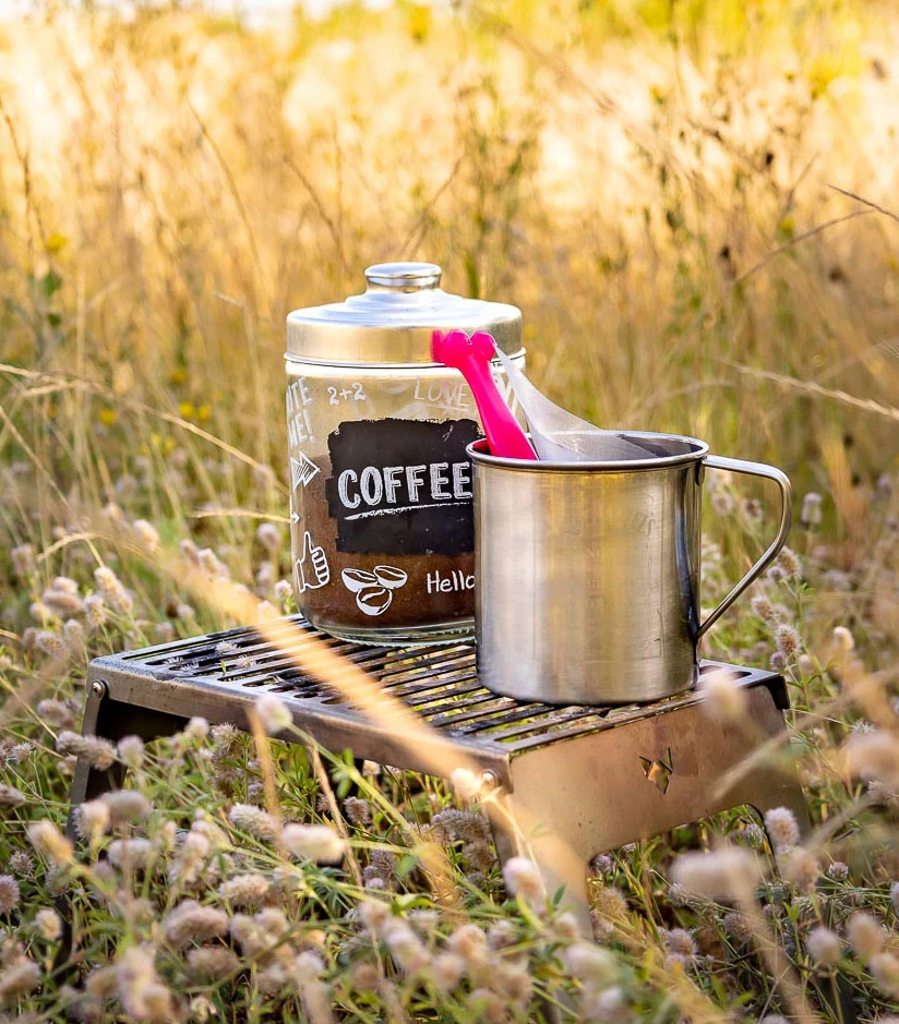 Fennek Klapprost Edelstahl Für Hobo Kocher 2 Fennek Klapprost Edelstahl Für Hobo Kocher – Bild 2