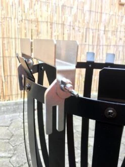 Grillfürst Flammlachsbrett Buche 14 X 50 Cm Klemm-Variante -Flammengrill Flammlachsbrett Halterung 1