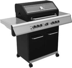 Grillfürst G520E Grill Control Edition 5-Brenner Gasgrill Mit Grill Control, Hochtemperaturbrenner, Heckbrenner Und Edelstahl Rosten -Flammengrill G520E Gasgrill