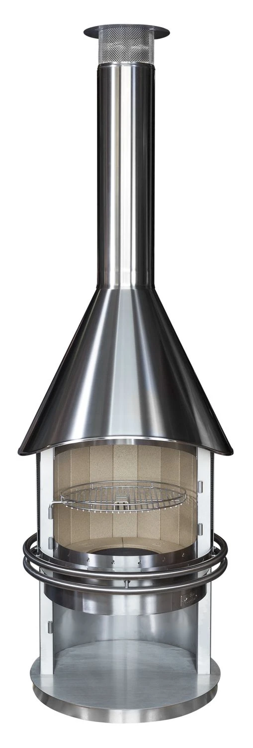 Girse Edelstahl Grillkamin Cool Typ 3 Inkl. Funkenschutztür 1 Girse Edelstahl Grillkamin Cool Typ 3 Inkl. Funkenschutztür