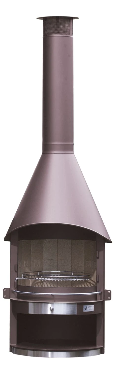 Girse Grillkamin Edelstahl Duo Exclusiv Typ 1 / Braun 1 Girse Grillkamin Edelstahl Duo Exclusiv Typ 1 / Braun