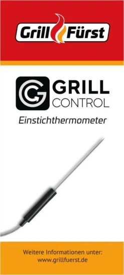 Broil King Imperial S590 PRO IR Gasgrill - Modell 2023 - SMART Deal Inkl. Grillfürst Grill Control Mit Companion Device Und Einstichthermometer -Flammengrill Grill Control Einstichthermometer