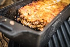 Grillfürst Dutch Oven Kastenform BK4 Aus Gusseisen -Flammengrill Grillfuerst BBQ Kastenform Gasgrill Lasagne