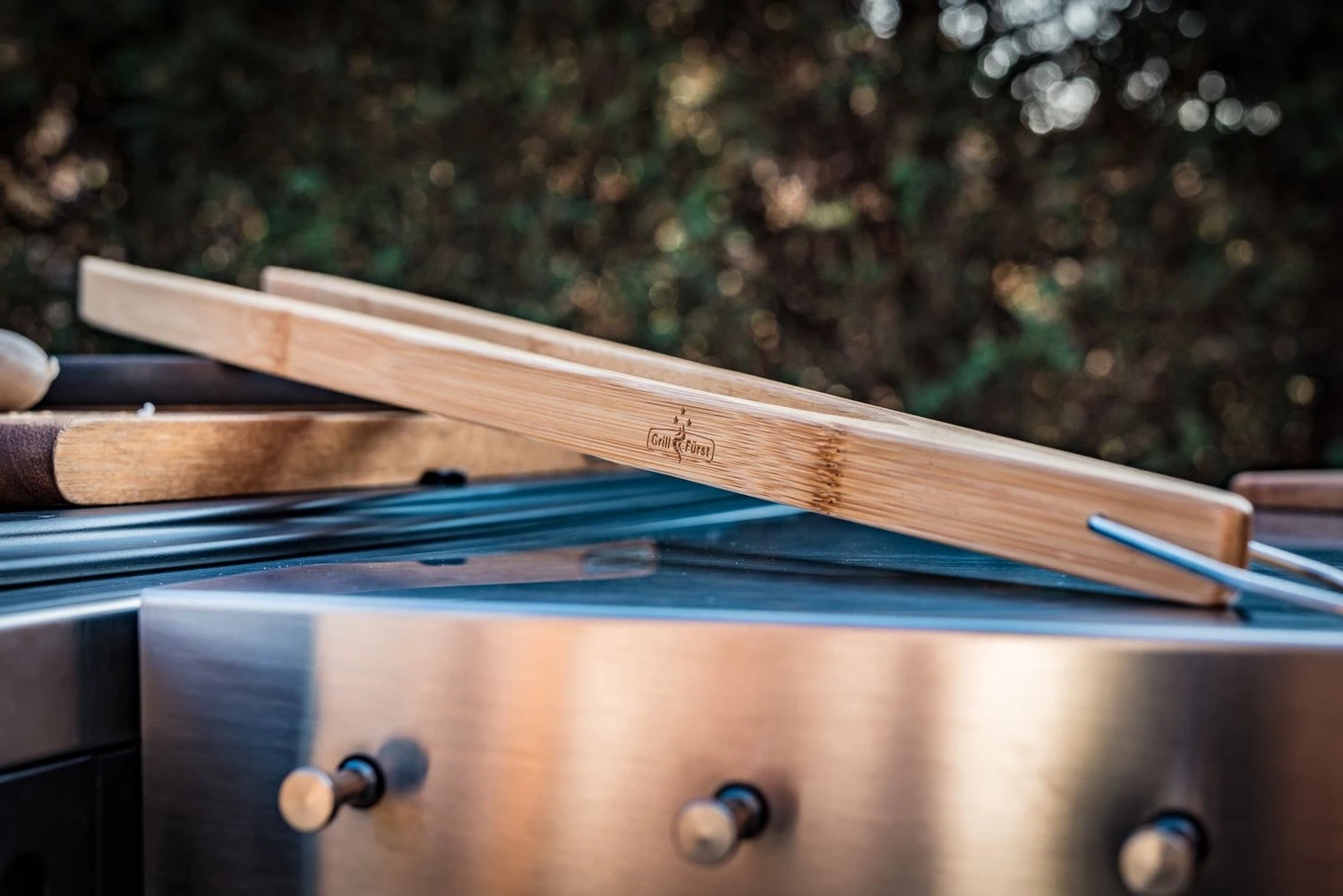 Grillfürst Grillzange Bambus, 60cm Extralang 1 Grillfürst Grillzange Bambus, 60cm Extralang