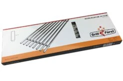 Grillfürst Edelstahl Grillrost Für Broil King Imperial / Regal (48,7 X 15,5 Cm) -Flammengrill Grillfuerst Broil King Regal Grillrost 18 053