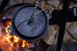 Grillfürst Dutch Oven Ohne Füsse DO6 -Flammengrill Grillfuerst DO6 ohne Fuesse Mood Draufsicht