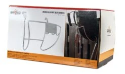 Grillfürst Deckelhalter Und Besteckhalter Kombination Für Kugelgrills -Flammengrill Grillfuerst Deckelhalter Besteckhaken Verpackung