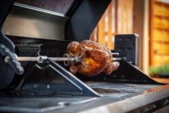 Grillfürst Universal Drehspieß / Rotisserie Set Aus Edelstahl Mit Motor Für über 30 Versch. Grillgeräte -Flammengrill Grillfuerst Drehspiess Rotisserie Spiess Forken 3