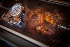 Grillfürst Universal Drehspieß / Rotisserie Set Aus Edelstahl Mit Motor Für über 30 Versch. Grillgeräte -Flammengrill Grillfuerst Drehspiess Rotisserie Spiess Forken 4